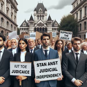 Lawyers' Peaceful Demonstration for Judicial Independence