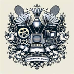 Coat of Arms Design: Movies, TV Shows & Badminton Theme