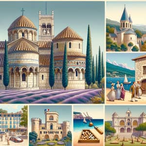 Provence-Alpes-Côte d'Azur Cultural History: Architectural Styles & Lavender Fields