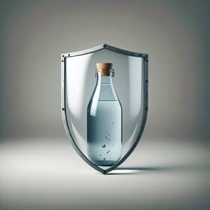 Suppression of Free Liquid: Symbolism in Sealed Bottle