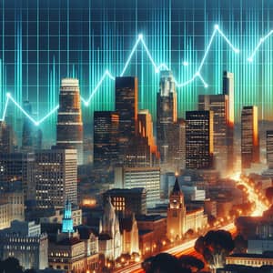 Urban Architecture & Financial Graph: Economic Pulse of the City