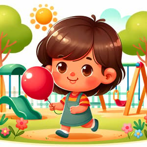 Happy Child Playing in the Sunshine | Joyful Moments