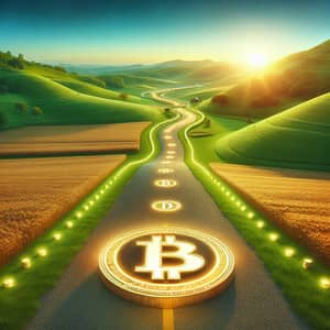 Road to Success with Crypto Currency | L3 Coin Illustration