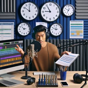 South Asian Podcaster: Save Time, Increase Productivity
