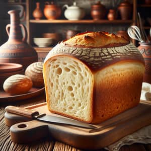 Artisanal Gluten-Free Bread with Rustic Charm