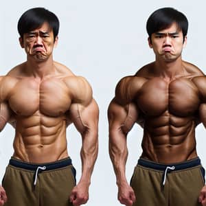Unique Bodybuilder Transformations: Asian vs American