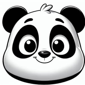 Jovial Disney Panda with Sweet Smile