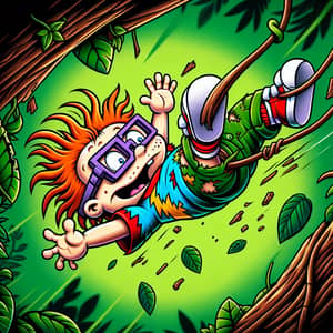 Chuckie Finster Adventure in the Jungle | Rugrats Go Wild