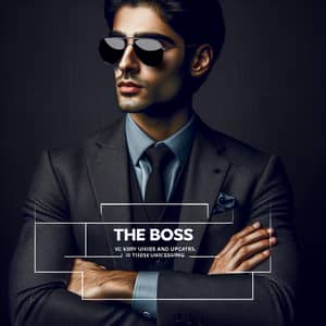 Powerful Middle-Eastern Boss: Cool, Hip & Composed