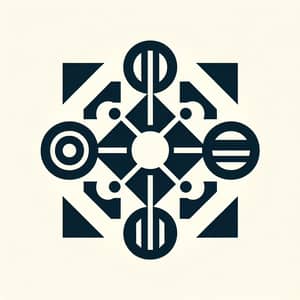 Symbolic Logo Design with Five Distinct Symbols