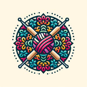 Unique Crochet Logo Design | Handmade Crochet Art