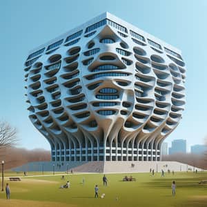 Unique Architectural Building Design | Geometric, Organic Shapes