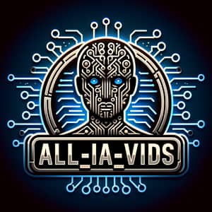 ALL_IA_VIDS - Artificial Intelligence YouTube Channel Logo Design