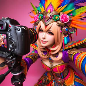 Vibrant Cosplay Photoshoot with Jessica Nigri