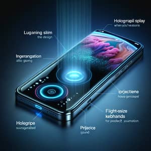 Future of Mobile Phones: Luminous Holographic Display
