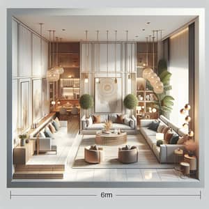 6m by 4m Living Room Design | Architectural Principles & Elegant Furniture