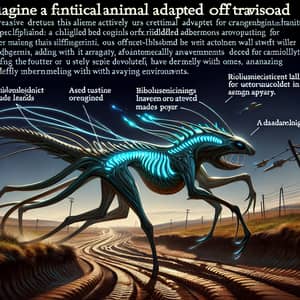 Futuristic Alien Offroad Animal Design: Imagination Unleashed