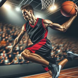 Exciting Basketball Action | Slam Dunk Player in Motion