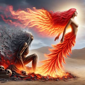 Phenomenal Phoenix Transformation: From Ashes to Warrior