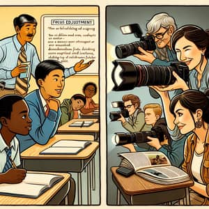 English Teacher vs Photographer: Capturing Moments of Focus