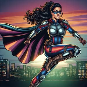 Hispanic Superhero Woman: Powerful Costume & Abilities