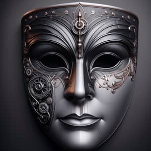 Elegant Male Mask Design with Modern Twist