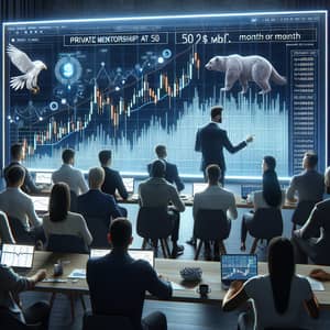 Diverse Trading Lesson in Modern Office | Forex Mentorship