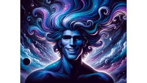 Galactic Odyssey Kayn | Emperor With Massive Blue-Purple Hair