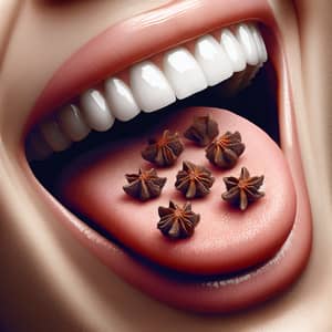 White Teeth and Aromatic Cloves under the Tongue