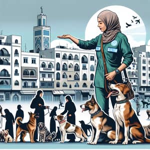 Professional Dog Training Techniques by Female Morrocan Specialist