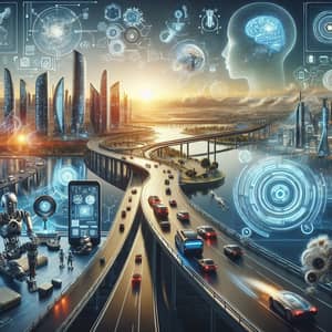 Futuristic AI Technology Imagined | Advanced Scene Exploration