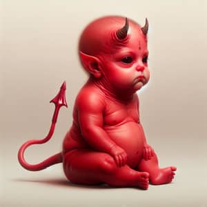 Realistic Baby Devil – Mythical Charm