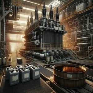 Industrial Electrical Transformer and Crude Distillation Unit
