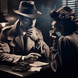 Noir Detective Meeting: Mystery Unveiled