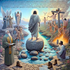 Embodiment of God: Symbolic Scene in Israel