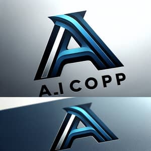 Alicorp - Contemporary Logo Design in Blue and Silver