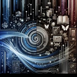 Modern IT: Binary Code, Data Streams, and Knowledge Symbols