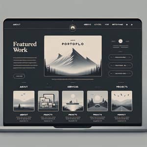 Professional Portfolio Website Template | Minimalist Design