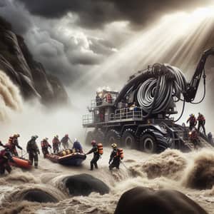 Dramatic Siltbuster Rescue Scene | River Boat Rescue
