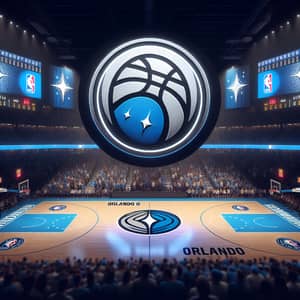 Orlando Magic Basketball Team Logo and Fans