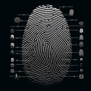 Detailed Fingerprint Identification with 16 Key Points
