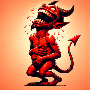Laughing Devil: Pure Uncontrollable Laughter