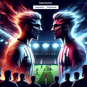 Thrilling Soccer Rivalry: Anonymous Teams on Sports Website