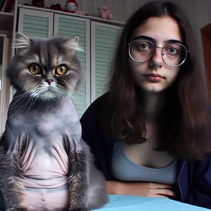 Human to Cat Transformation: Startling Image