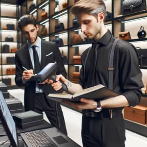 Luxury Store Inventory Management: Black Stock Manager & Assistant in Action