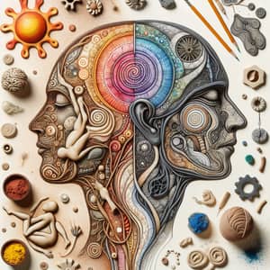 Body and Mind Connection: Visual Representation