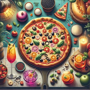 Unique Pizza-Making Class with Colorful Cocktails | Join Now!