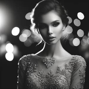 Exquisite Beauty in Classic Portrait Style | Fashion Photography
