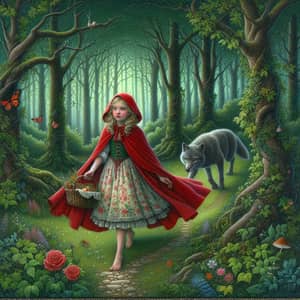 Enchanting Visuals of Little Red Riding Hood