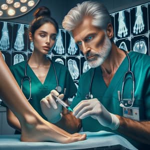 Experienced Podiatrist in Action | Foot Surgery Specialists